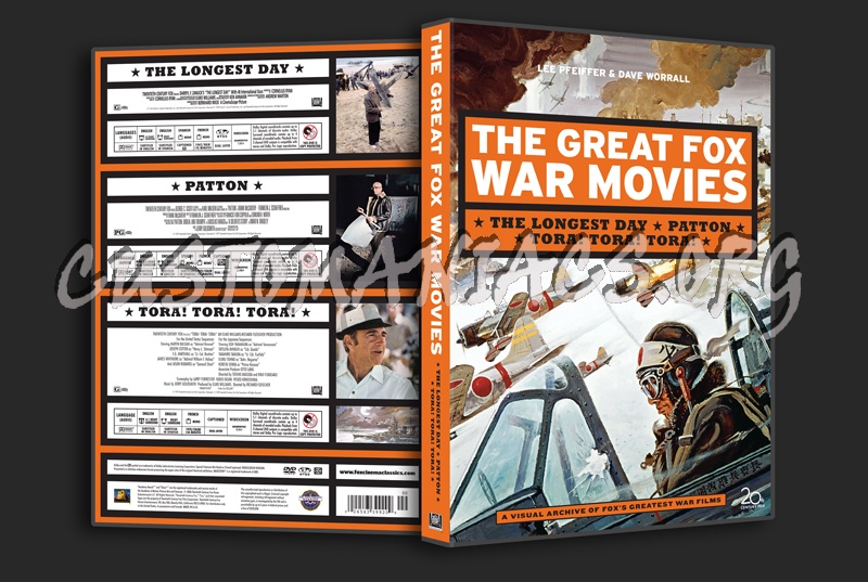 The Greatest Fox War Movies: The Longest Day / Patton / Tora! Tora! Tora! dvd cover