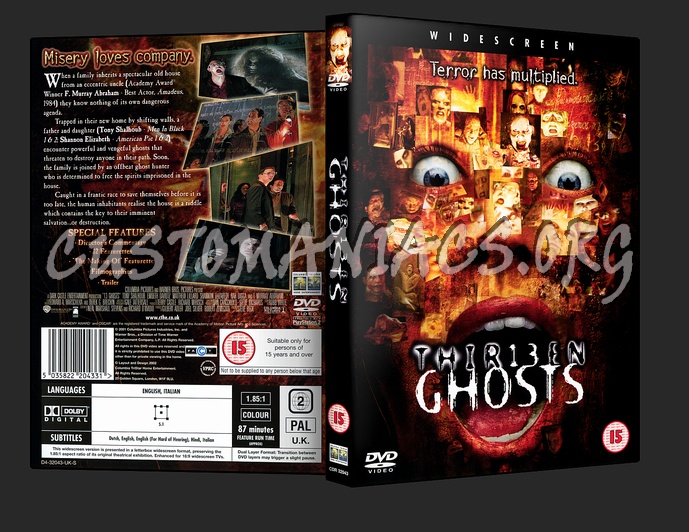 13 Ghosts dvd cover