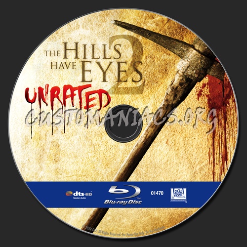 The Hills Have Eyes 2 blu-ray label