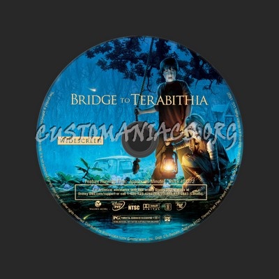 Bridge To Terabithia dvd label