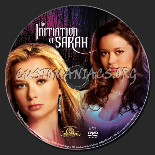 The Initiation of Sarah dvd label