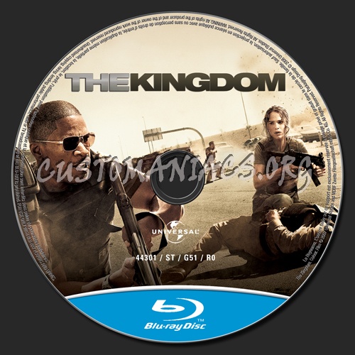 The Kingdom blu-ray label