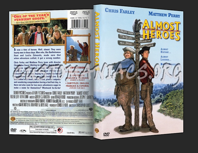 Almost Heroes dvd cover