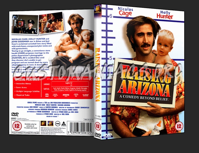 Raising Arizona dvd cover