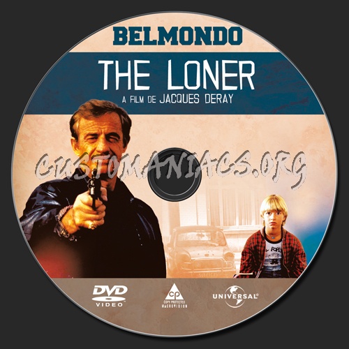 The Loner dvd label
