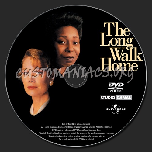 The Long Walk Home dvd label