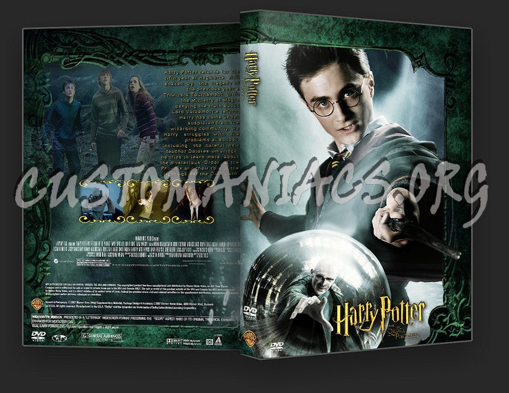 Harry Potter and the Order of the Phoenix dvd cover