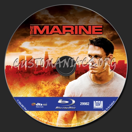 The Marine blu-ray label
