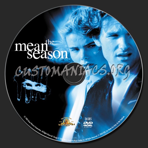 The Mean Season dvd label