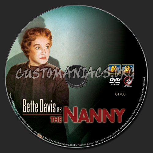 The Nanny dvd label