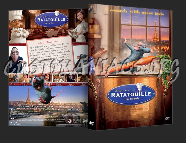 Ratatouille dvd cover