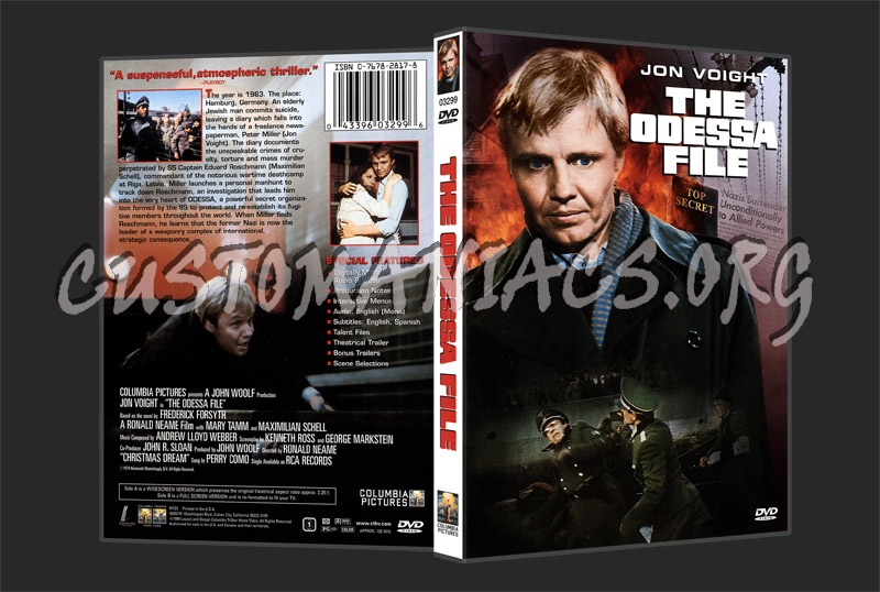 The Odessa File dvd cover