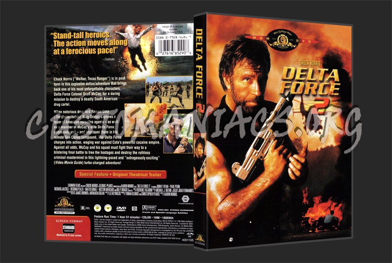 Delta Force 2 dvd cover