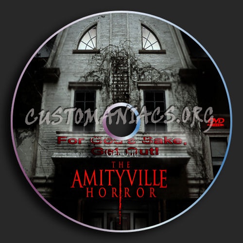 The Amityville Horror (2005) dvd label