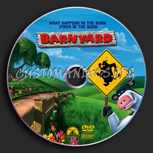 Barnyard dvd label