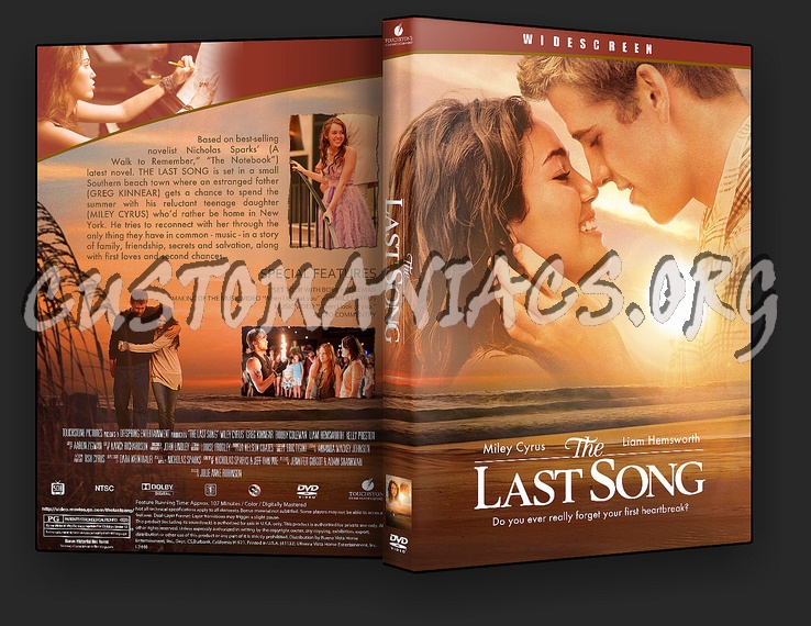 The Last Song dvd cover