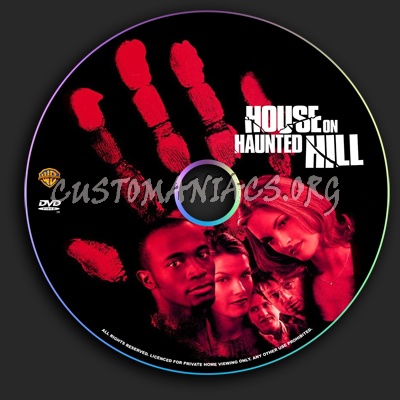 House on Haunted Hill dvd label