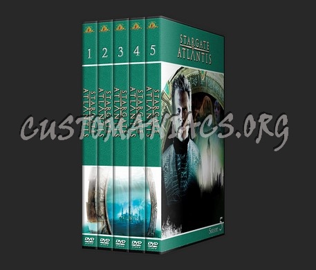 Stargate Atlantis dvd cover