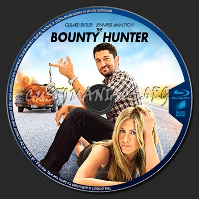 The bounty hunter blu-ray label