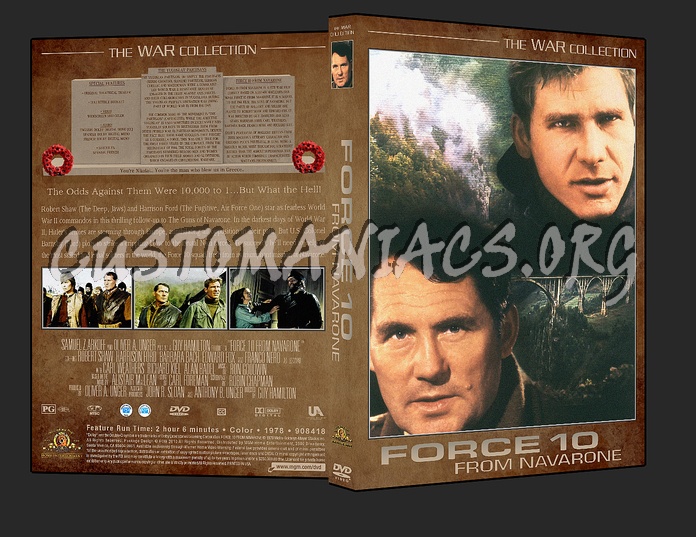War Collection Force 10 From Navarone dvd cover