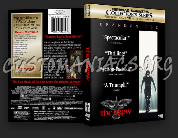 The Crow: Collector's Series dvd cover