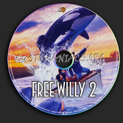 Free Willy 2 dvd label