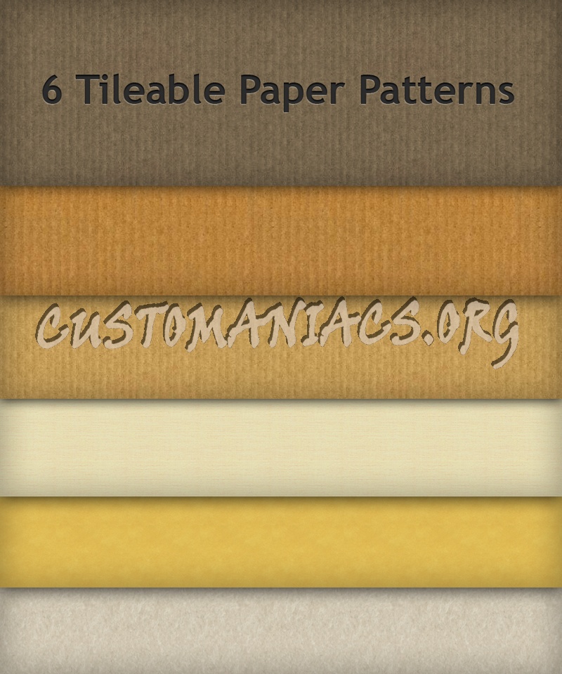 Tileable Paper Patterns 