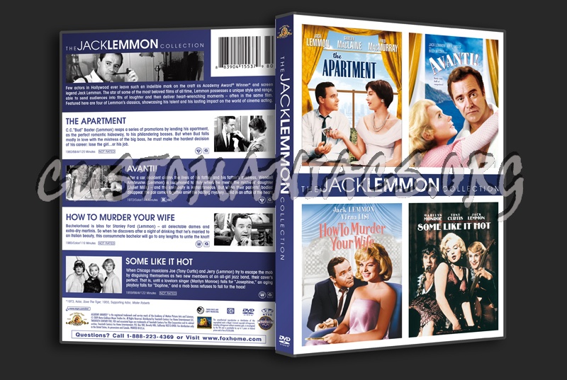 The Jack Lemmon Collection dvd cover