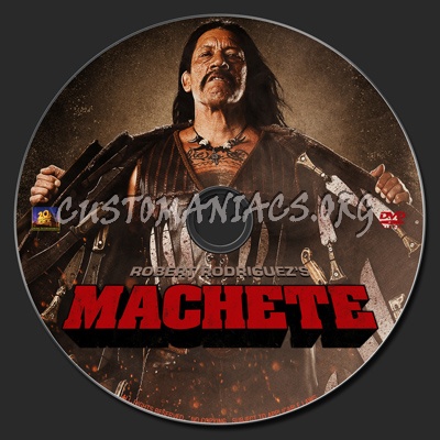 Machete dvd label