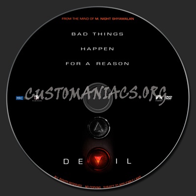 Devil dvd label