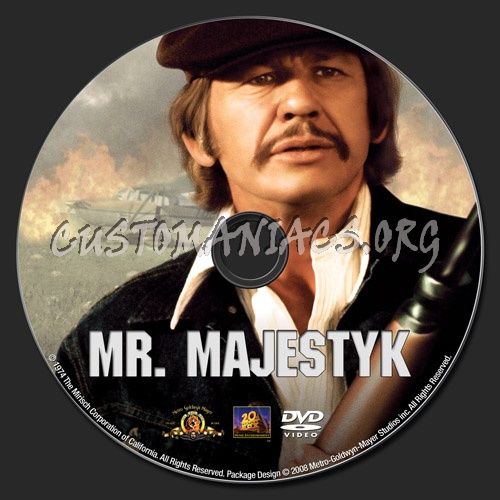 Mr Majestyk dvd label