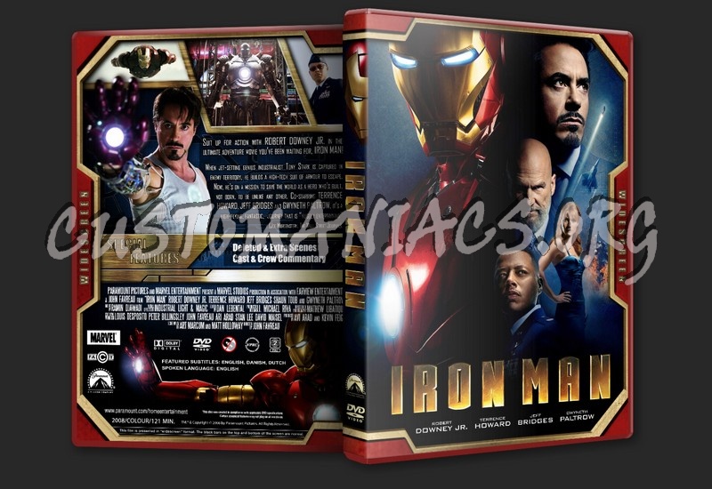 Iron Man dvd cover