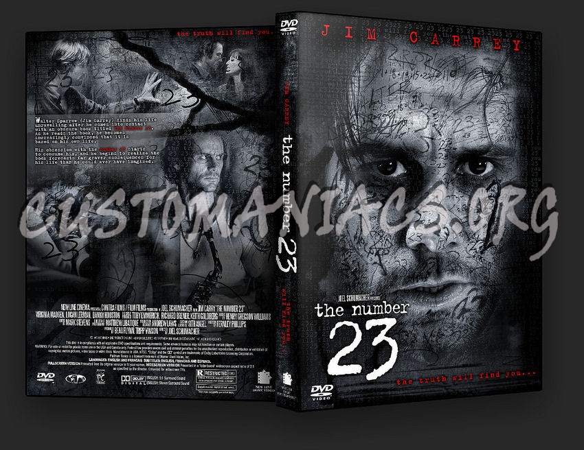 The Number 23 dvd cover