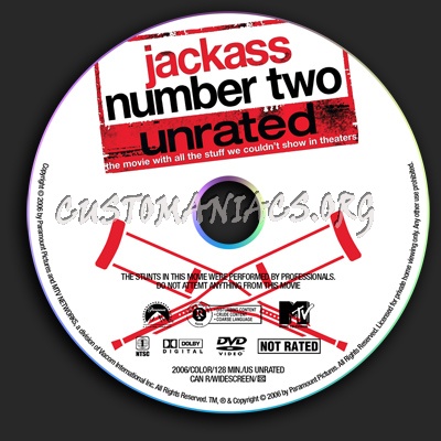 Jackass 2 dvd label