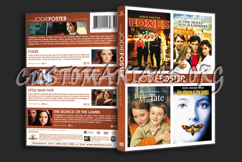 The Jody Foster Collection dvd cover