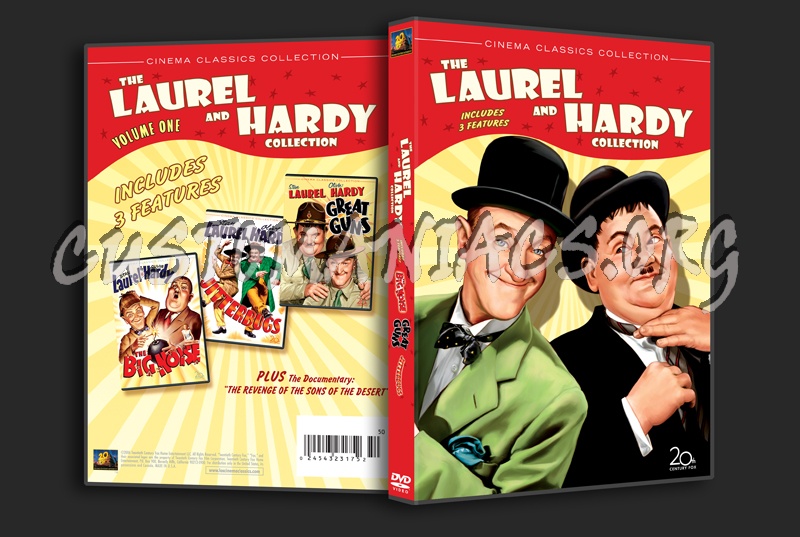 The Laurel and Hardy Collection Volume 1 dvd cover