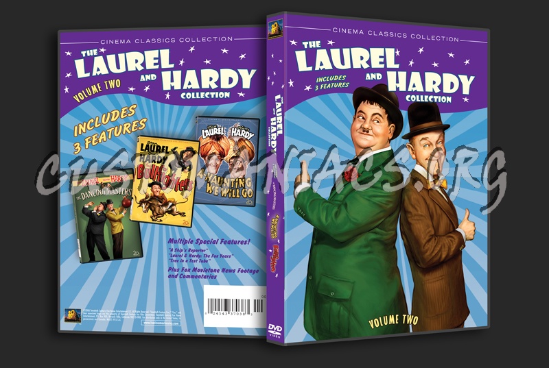 The Laurel and Hardy Collection Volume 2 dvd cover