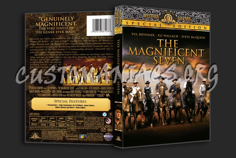 The Magnificent Seven dvd cover