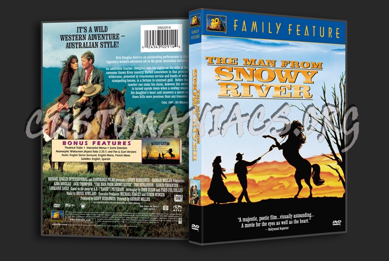The Man From Snowy River dvd cover