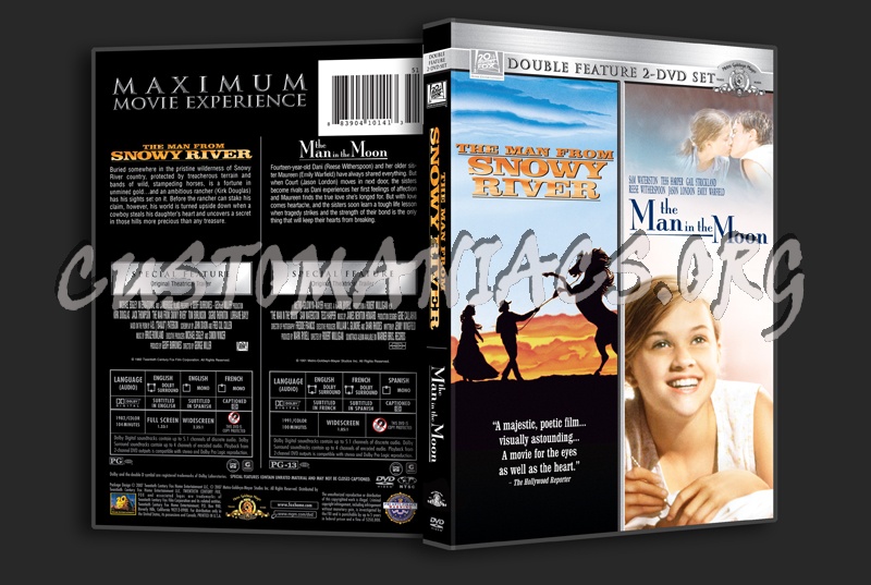 The Man From Snowy River / The Man in the Moon dvd cover