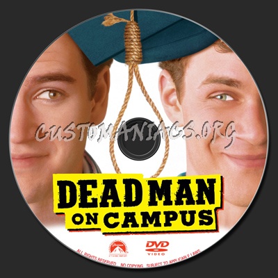 Dead Man On Campus dvd label