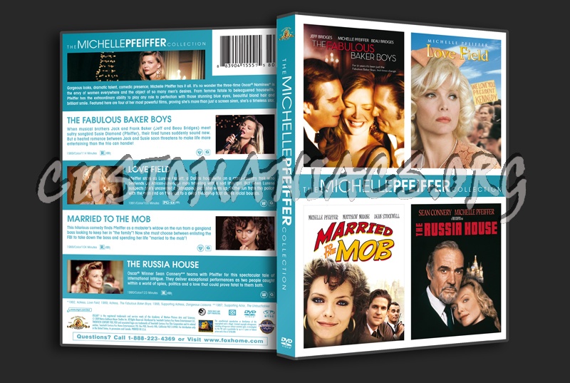 The Michelle Pfeiffer Collection dvd cover