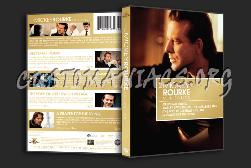 The Mickey Rourke Collection dvd cover