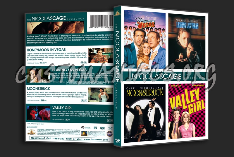 The Nicolas Cage Collection dvd cover