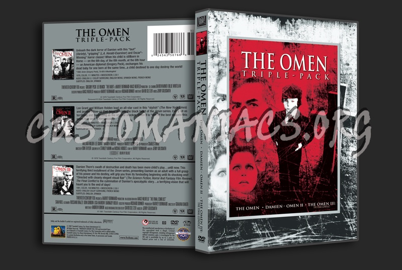 The Omen Triple-Pack dvd cover