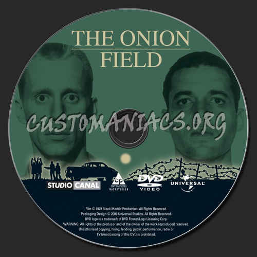 The Onion Field dvd label