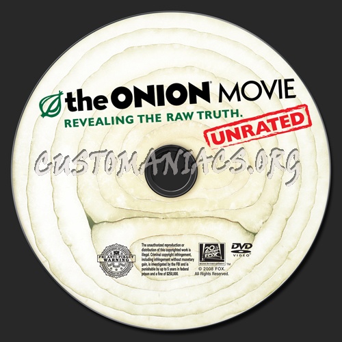 The Onion Movie dvd label