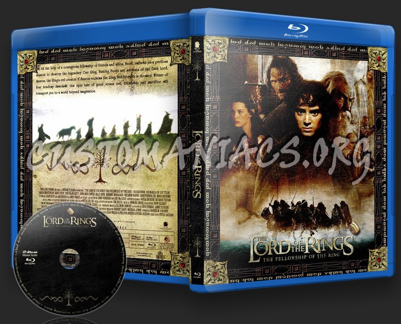 The Lord of the Rings: The Fellowship of the Ring blu-ray cover