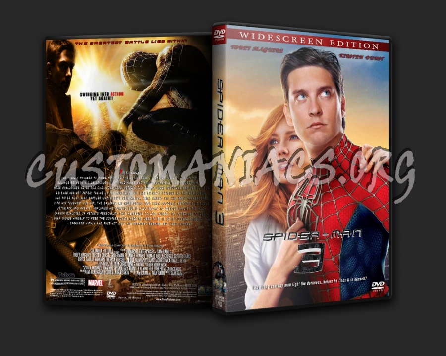 Spider-Man 3 dvd cover