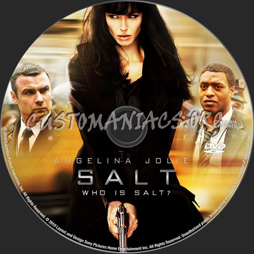 Salt dvd label